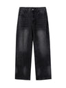 Liber AW Men's Distressed Washed Jeans