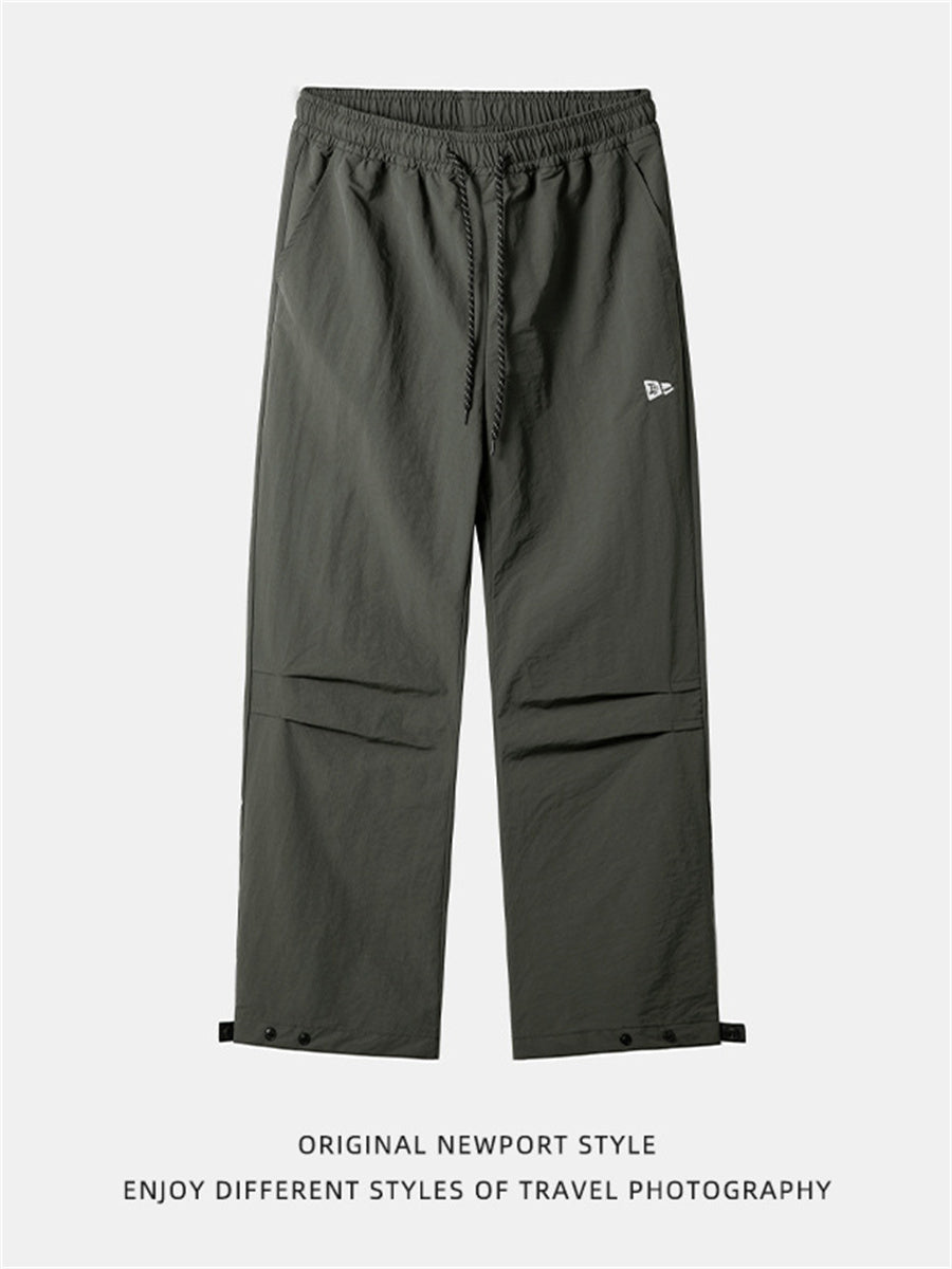 Liber AW Men's Solid Print Pleated Trousers