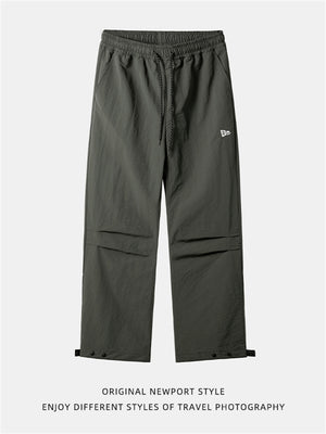 Liber AW Men's Solid Print Pleated Trousers