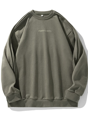 Liber AW Men's Pleated Printed Sweatshirt