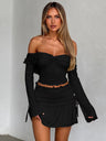 Liber Summer Women's Pleated Two-Piece Set