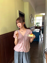Liber Summer Women's Ruffled Shirt