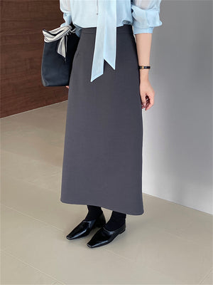 Liber Autumn Women's Solid Color Suit Two-Piece Set