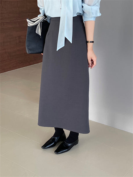 Liber Autumn Women's Solid Color Suit Two-Piece Set
