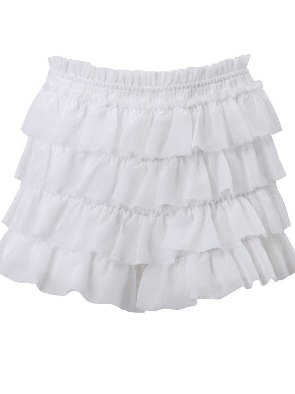 Liber Fall Women's Ruffle Two-Piece Set