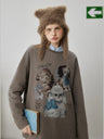 Liber Fall Women's Animal Print Sweatshirt