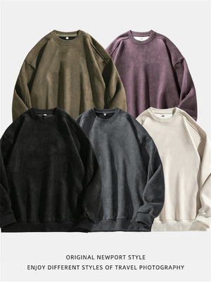 Liber AW Men's 5 Colors Long Sleeve Sweatshirts