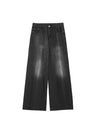 Liber AW Men's Denim Distressed Washed Jeans