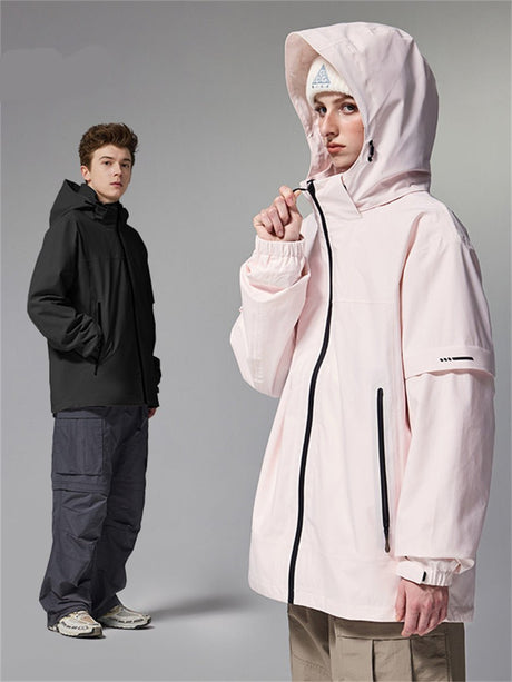 Liber AW Men's Solid Waterproof Jacket