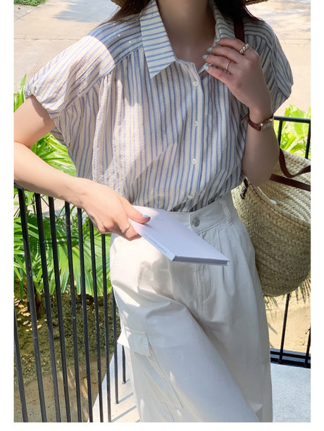 Liber Fall Women's Striped Shirt