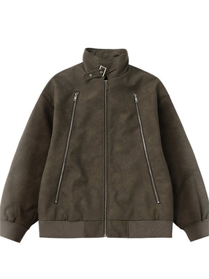 Liber AW Men's Distressed Patchwork Jacket