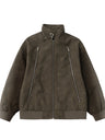 Liber AW Men's Distressed Patchwork Jacket