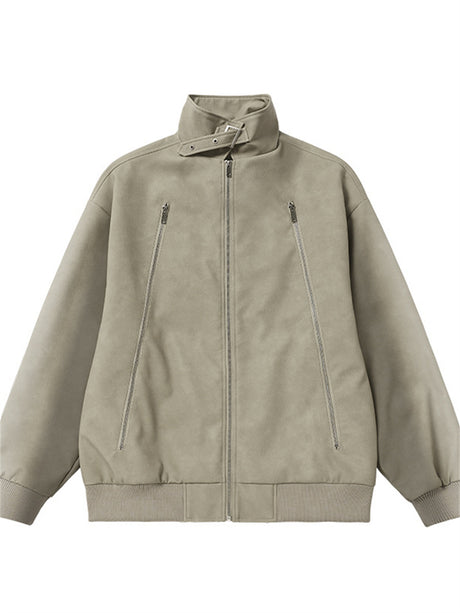 Liber AW Men's Distressed Patchwork Jacket