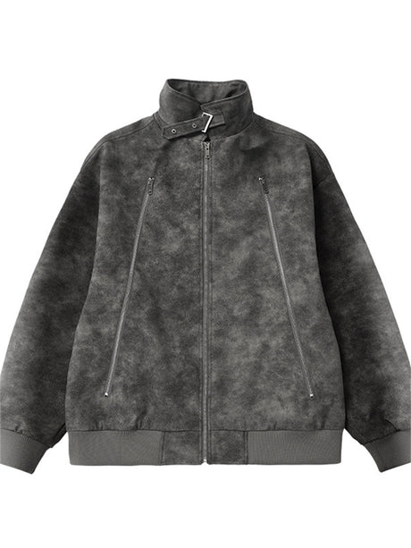 Liber AW Men's Distressed Patchwork Jacket