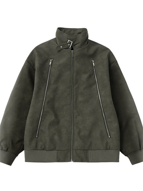 Liber AW Men's Distressed Patchwork Jacket