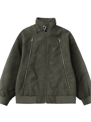 Liber AW Men's Distressed Patchwork Jacket