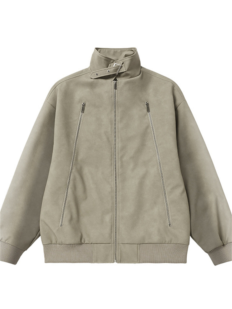 Liber AW Men's Distressed Patchwork Jacket