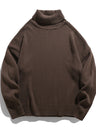 Liber AW Men's 6 Solid Color Turtleneck Sweaters