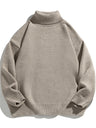 Liber AW Men's 6 Solid Color Turtleneck Sweaters