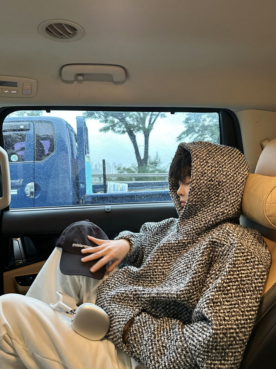Liber AW Men's Knitted Hoodies