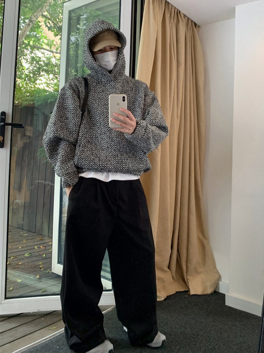 Liber AW Men's Knitted Hoodies