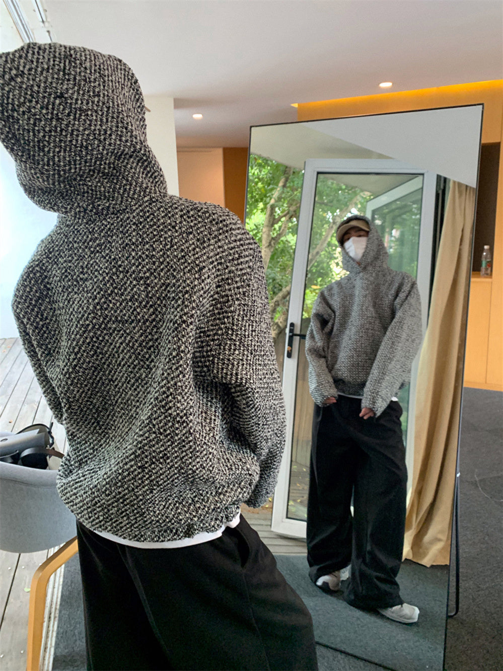 Liber AW Men's Knitted Hoodies