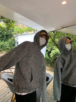 Liber AW Men's Knitted Hoodies
