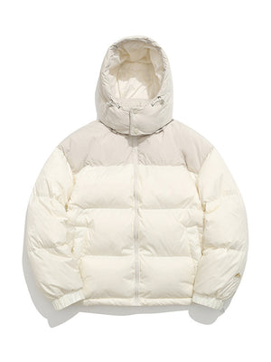 Liber Winter Unisex Patchwork Down Jackets