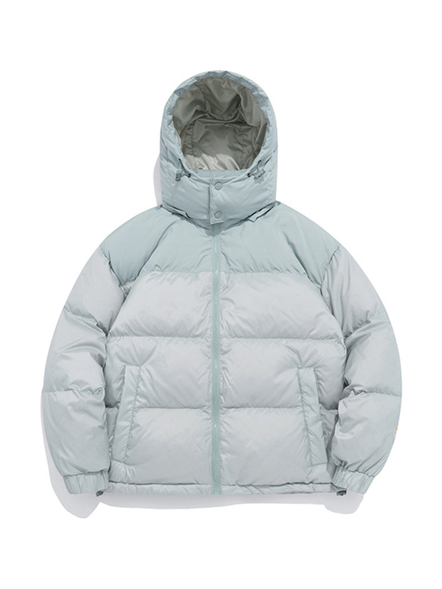 Liber Winter Unisex Patchwork Down Jackets