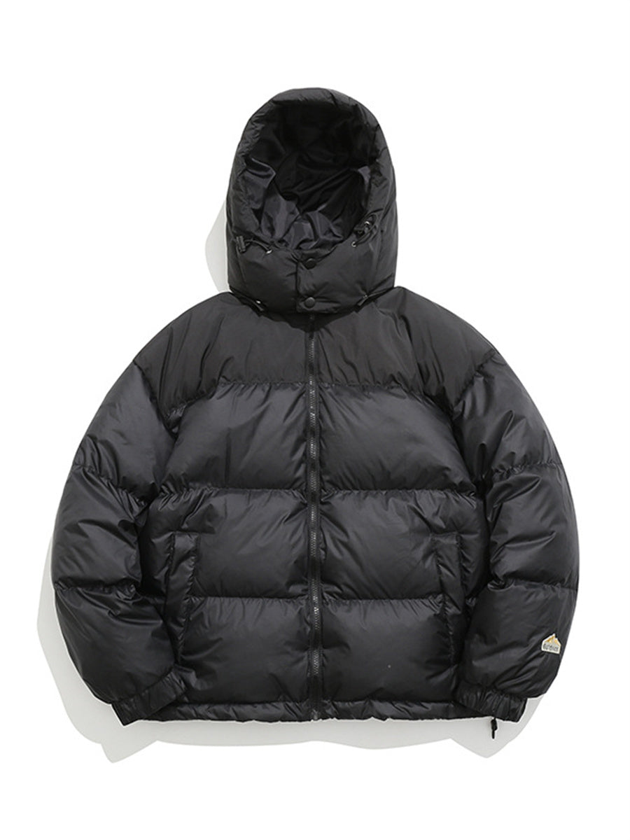 Liber Winter Unisex Patchwork Down Jackets