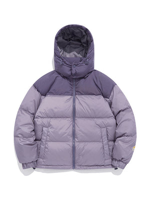 Liber Winter Unisex Patchwork Down Jackets