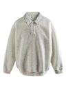 Liber AW Men's Polo Collar Sweatshirt