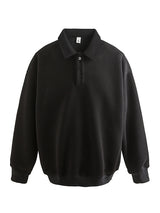 Liber AW Men's Polo Collar Sweatshirt