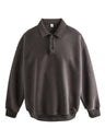 Liber AW Men's Polo Collar Sweatshirt