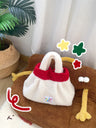Liber ACC Lamb Fleece Material Bag Christmas Handbags