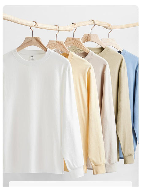 Liber AW Unisex 230g 10 Colors Long Sleeve T-Shirt