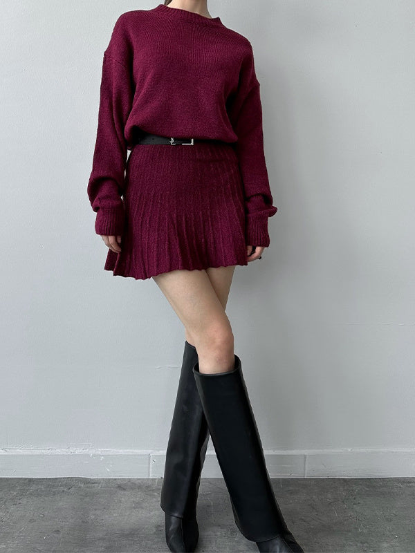 Liber AW Women's Knitted Two-piece Set