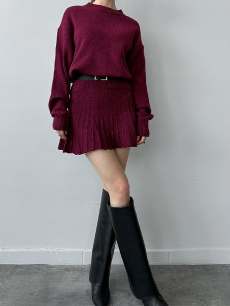 Liber AW Women's Knitted Two-piece Set