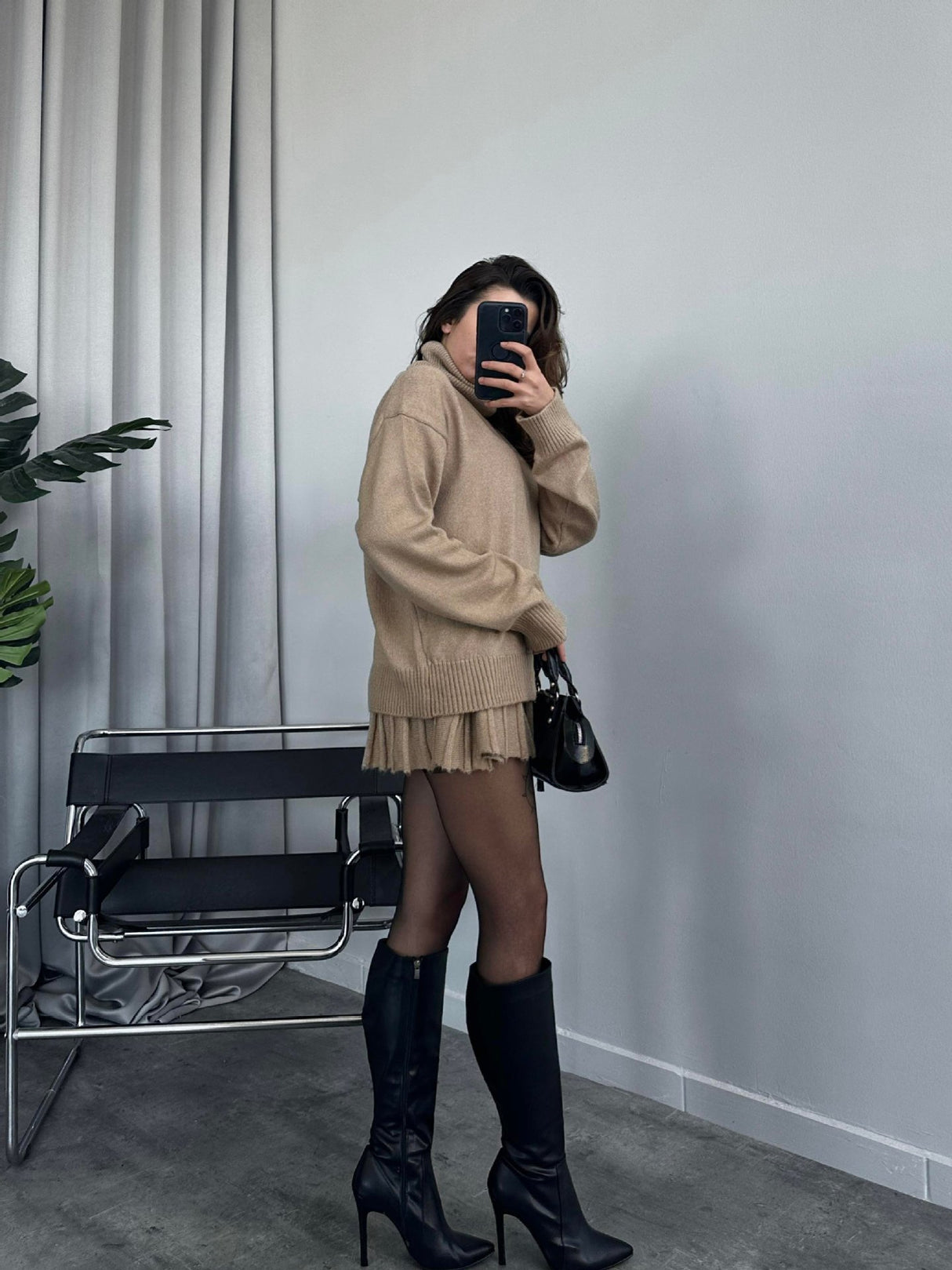 Liber AW Women's Knitted Two-piece Set