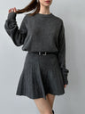 Liber AW Women's Knitted Two-piece Set