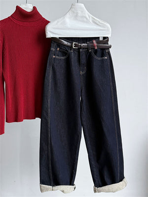 Liber AW Women's Solid Jeans
