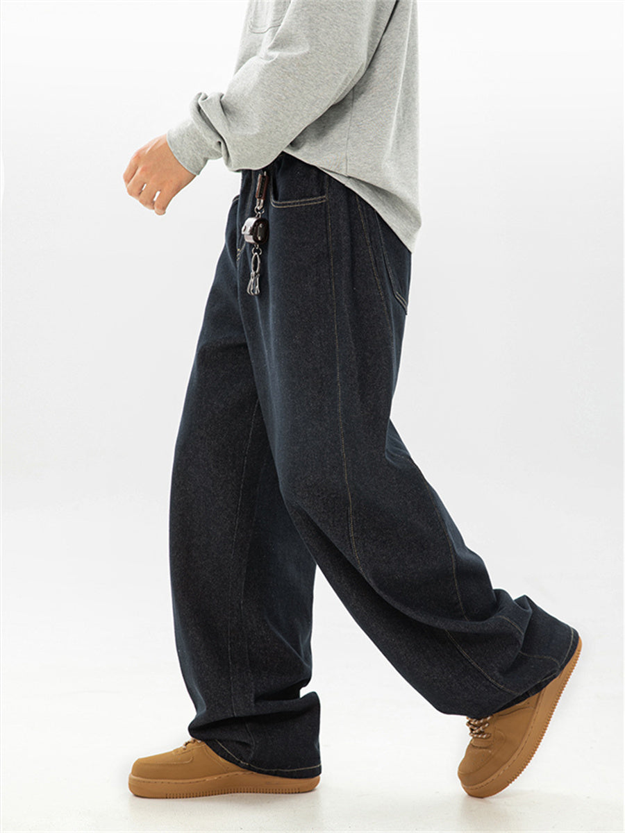 Liber Spring Men's Loose Jeans