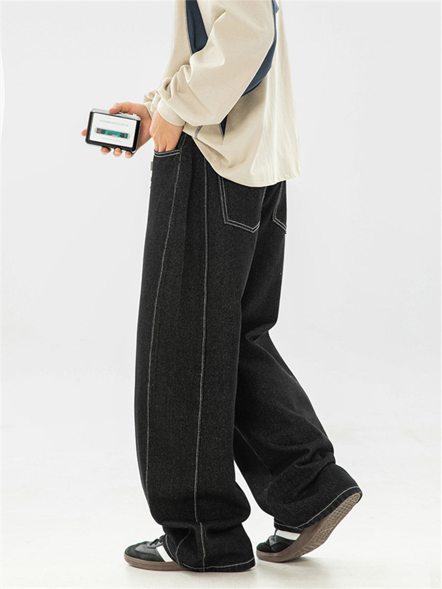 Liber Spring Men's Loose Jeans