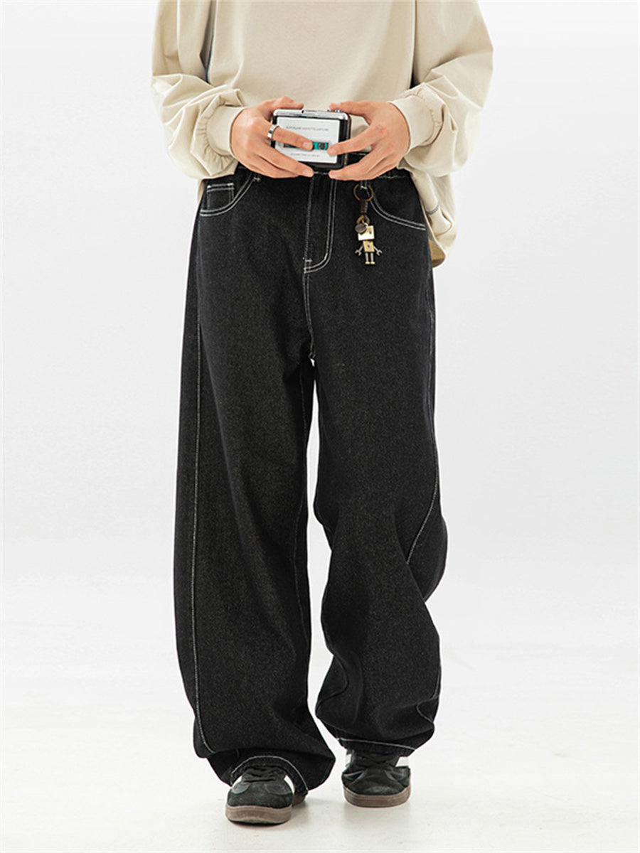 Liber Spring Men's Loose Jeans