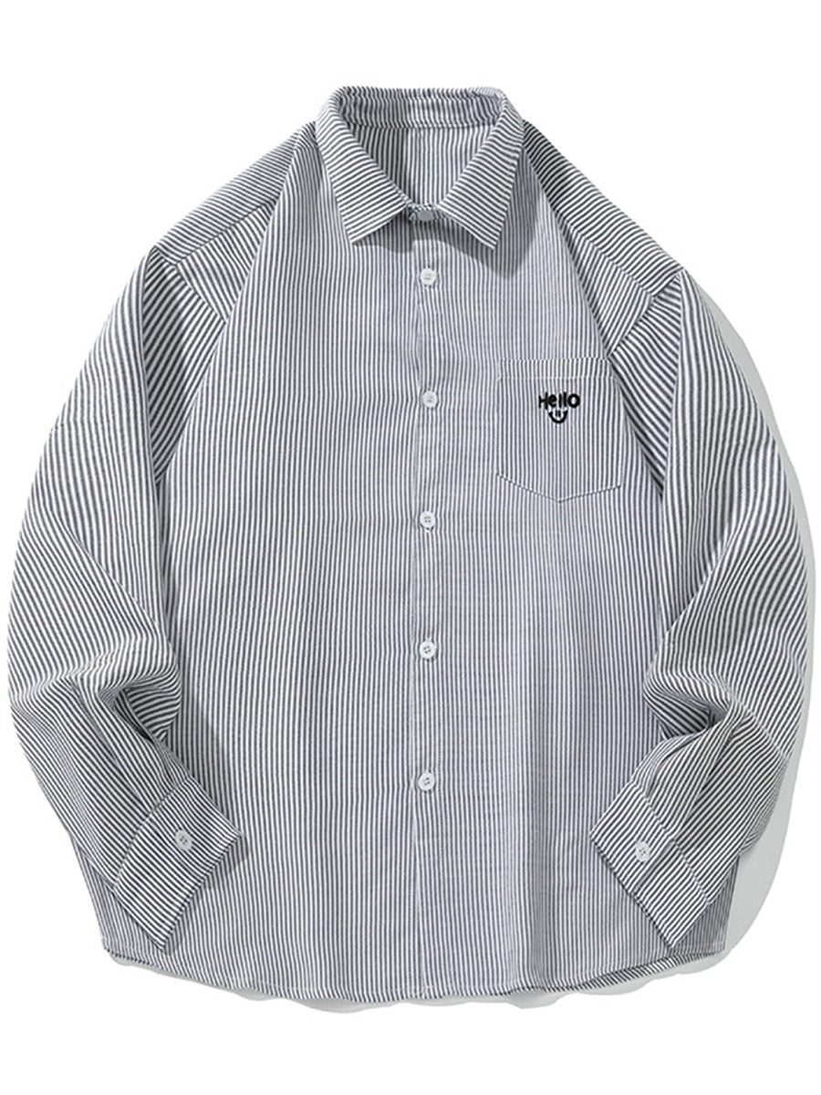 Liber Spring Men's Striped Shirt