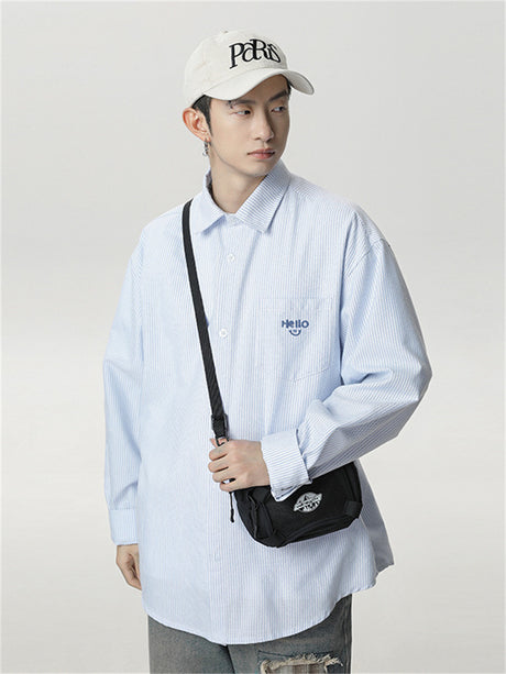 Liber Spring Men's Striped Shirt