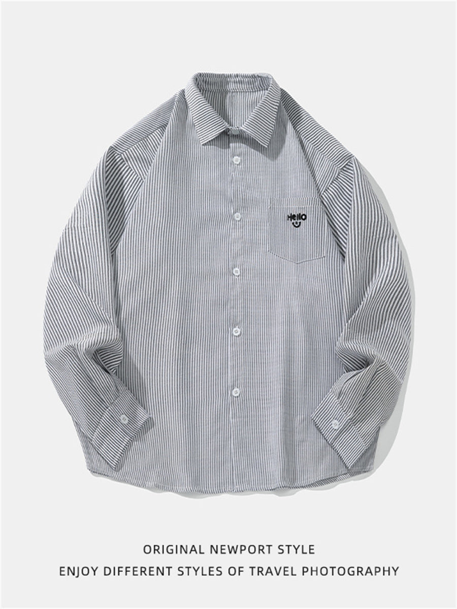 Liber Spring Men's Striped Shirt