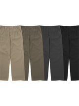 Liber SS men's solid color high-heeled simple suit trousers