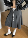 Liber Spring Women's Lace Trim Short Skirt