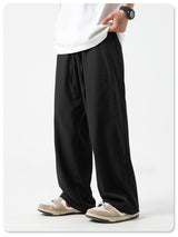 Liber Spring Men's Solid Color Anti-wrinkle All-match Pants